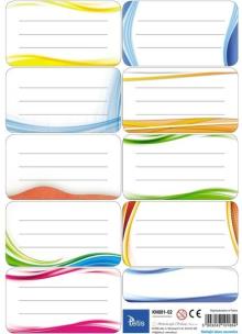 Opakowanie Naklejki na zeszyty (25 ark.) KN001-02