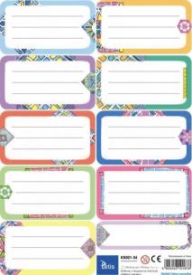 Opakowanie Naklejki na zeszyty (25 ark.) KN001-04