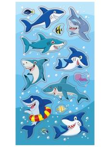 Opakowanie Naklejki Rekiny