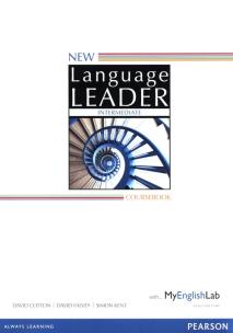 Okładka książki New Language Leader Intermediate Coursebook with MyEnglishLab