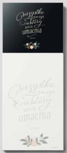 Opakowanie Notes z Magnesem - Wszystko mogę lux