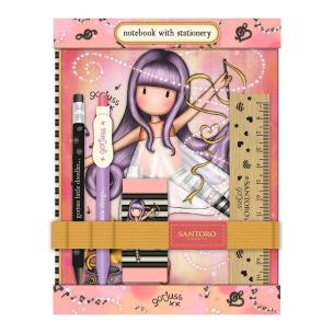 Opakowanie Notes z Przyborami Szkolnymi. Little Dancer