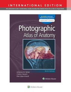 Okładka książki Photographic Atlas of Anatomy