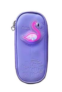 Opakowanie Piórnik tuba duża Flaming róż I love you so much