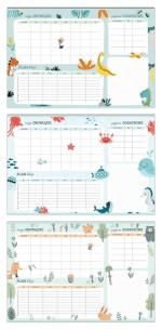 Opakowanie Planer biurkowy 30K Kids mix TOP2000