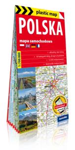 Opakowanie Plastic map Polska 1:700 000 mapa samochodowa
