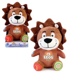 Opakowanie Pluszowy lew Leoś brązowy E-Edu