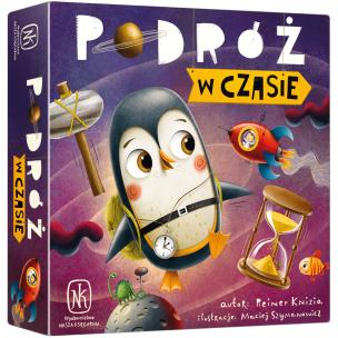 Podróż w czasie. Autor: Knizia Reiner. Multiszop.pl Okładka książki Podróż w czasie