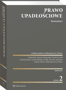 Prawo upadłościowe. Komentarz. Autor: Opracowanie zbiorowe. Multiszop.pl Okładka książki Prawo upadłościowe. Komentarz