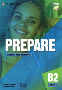 Prepare Level 6 Student's Book with eBook. Autor: James Styring, Tims Nicholas. Multiszop.pl Okładka książki Prepare Level 6 Student's Book with eBook