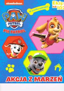 Okładka książki Psi Patrol. Akcja z Marzeń