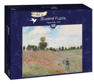 Opakowanie Puzzle 1000 Claude Monet, Pole maków