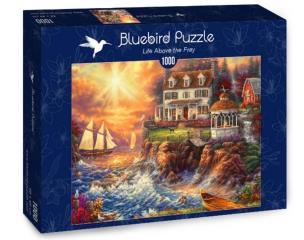 Opakowanie Puzzle 1000 Dom nad klifem