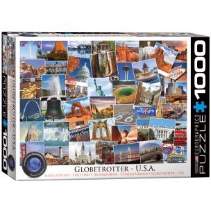 Opakowanie Puzzle 1000 Globetrotter Collection: USA 6000-0750
