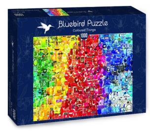 Opakowanie Puzzle 1000 Kolorowe rzeczy
