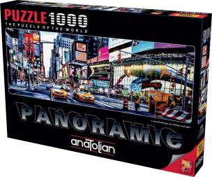 Opakowanie Puzzle 1000 Panorama Nowy York, Time Square