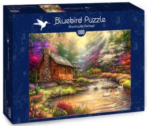 Opakowanie Puzzle 1000 Piękna chata nad potokiem