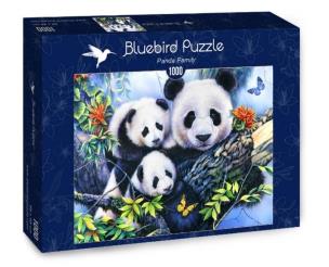 Opakowanie Puzzle 1000 Rodzinka Pand