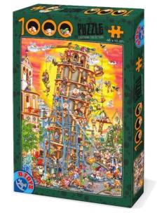 Opakowanie Puzzle 1000 Szaleństwo budowa Stonehenge