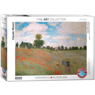 Opakowanie Puzzle 1000 The Poppy Field by Monet 6000-0826