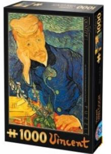 Opakowanie Puzzle 1000 Van Gogh, Portret doktora Gacheta