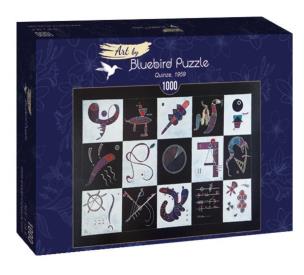 Opakowanie Puzzle 1000 Wassily Kandinsky, Kwadraty