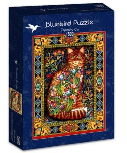 Opakowanie Puzzle 1500 Gobelin z kotem