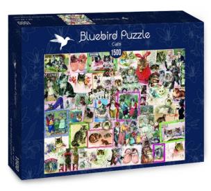 Opakowanie Puzzle 1500 Koty