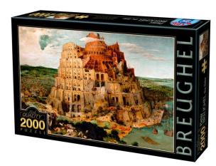 Opakowanie Puzzle 2000 Brueghel, Wieża Babel