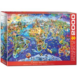 Opakowanie Puzzle 2000 Crazy World 8220-5343