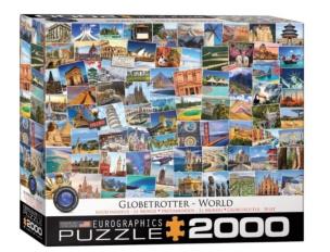 Opakowanie Puzzle 2000 Globetroter-Świat