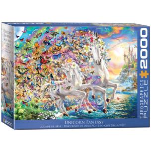 Opakowanie Puzzle 2000 Unicorn Fantasy 8220-5551