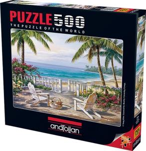 Opakowanie Puzzle 500 Widok na plażę