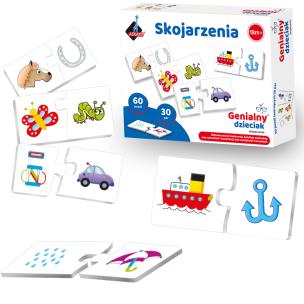 Opakowanie Puzzle - skojarzenia