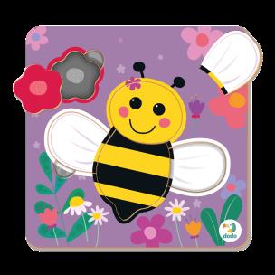 Opakowanie Puzzle Sorter mini 5 elementów Pszczoła DOP300358