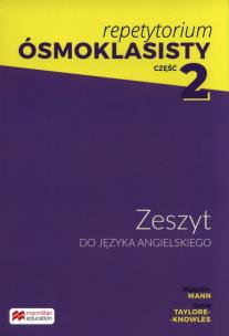 Okładka książki Repetytorium Ósmoklasisty SP8 cz.2 Zeszyt do j.ang