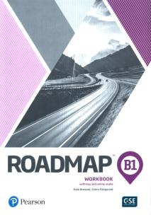 Okładka książki Roadmap B1 WB + Digital Resources PEARSON