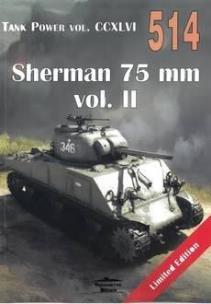 Okładka książki Sherman 75 mm vol.2 Tank Power vol. CCXLVI 514