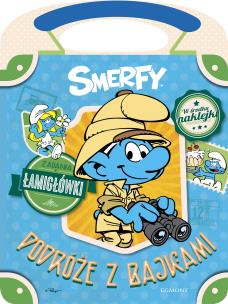 Smerfy. Podróże z bajkami - uszkodzone. Autor: Teresa Duralska-Macheta (red.). Multiszop.pl Okładka książki Smerfy. Podróże z bajkami - uszkodzone