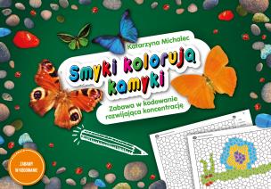 Okładka książki Smyki kolorują kamyki