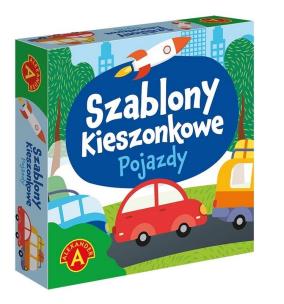 Opakowanie Szablony kieszonkowe - Pojazdy ALEX