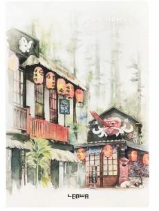 Opakowanie Szkicownik B5/100K Chińskie lampiony