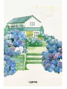 Opakowanie Szkicownik B5/100K Dom i hortensje