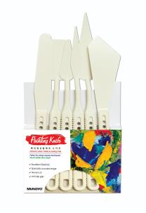 Opakowanie Szpachle malarskie Mungyo komplet 6 szt.