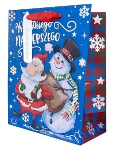Opakowanie Torba QPS-044 Boże Narodzenie Mikołaje