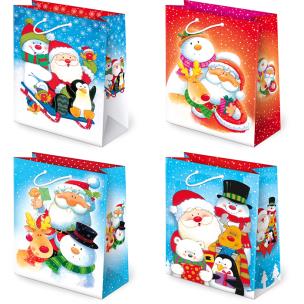 Opakowanie Torebki ozdobne BN T-2L set S-31 Mikołaj rysunkowy 10 sztuk