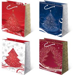 Opakowanie Torebki ozdobne BN T-8L set S-34 Eleganckie choinki 10 sztuk