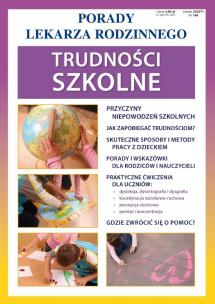Trudności szkolne. Autor: Agnieszka  Umińska. Multiszop.pl Okładka książki Trudności szkolne