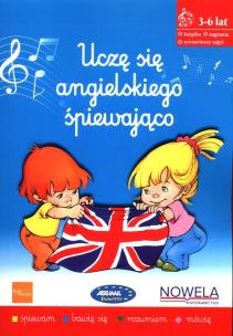 Okładka książki Uczę się angielskiego śpiewająco Książka nagrania scenariusze zajęć