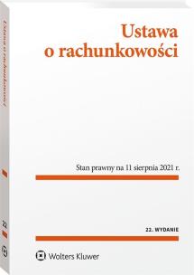 Okładka książki Ustawa o rachunkowości. Przepisy